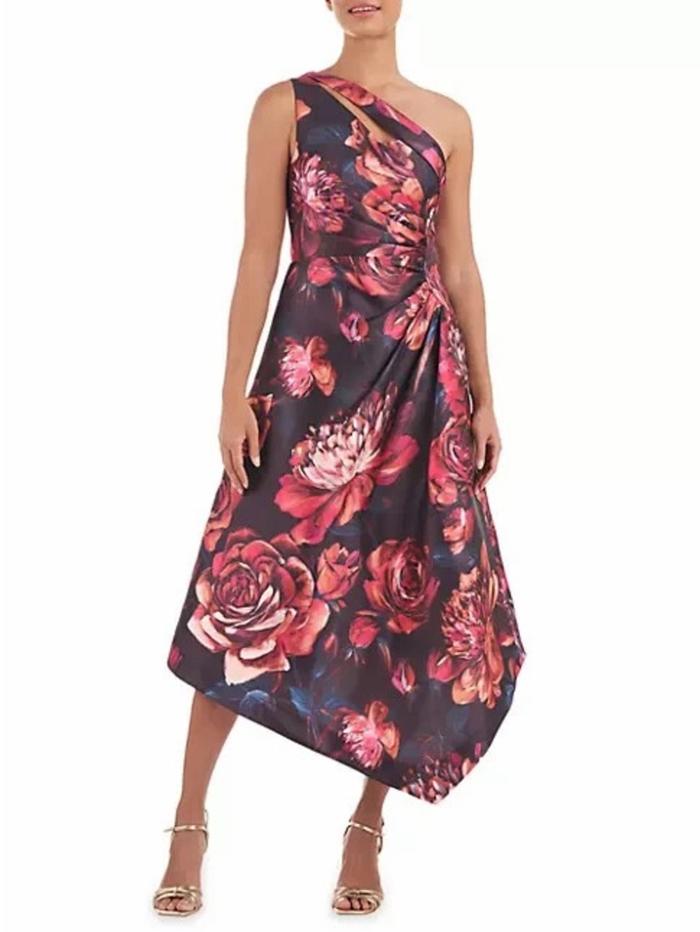 Kay Unger Iris Tea Length Dress